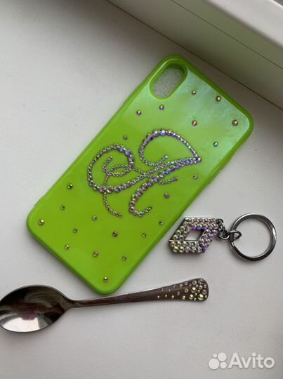 Кружка инкрустированная стразами