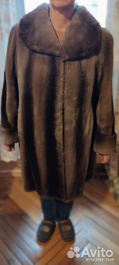 Шуба бобер стриженный 48 50