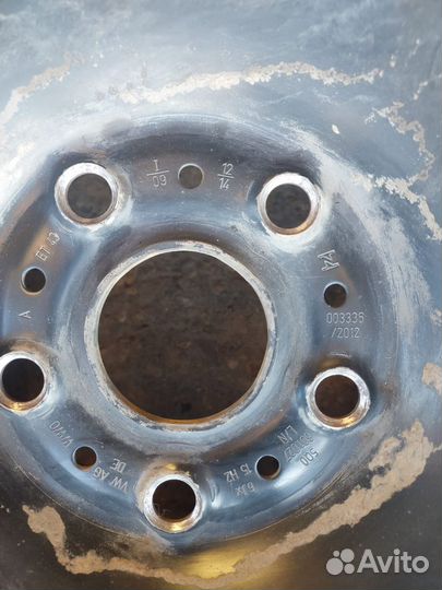 Штампованные диски R15 на Skoda