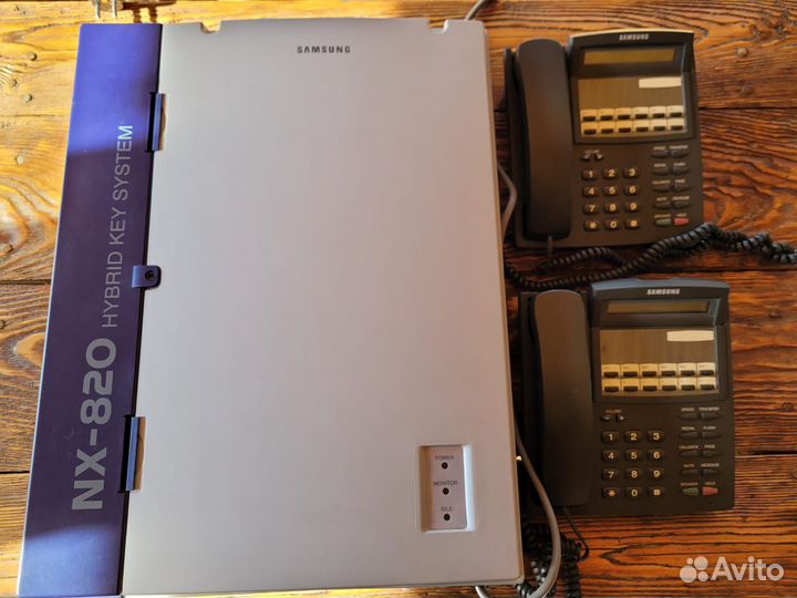 Гибридная мини атс Samsung NX-820