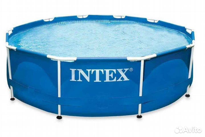 Каркасный бассейн intex