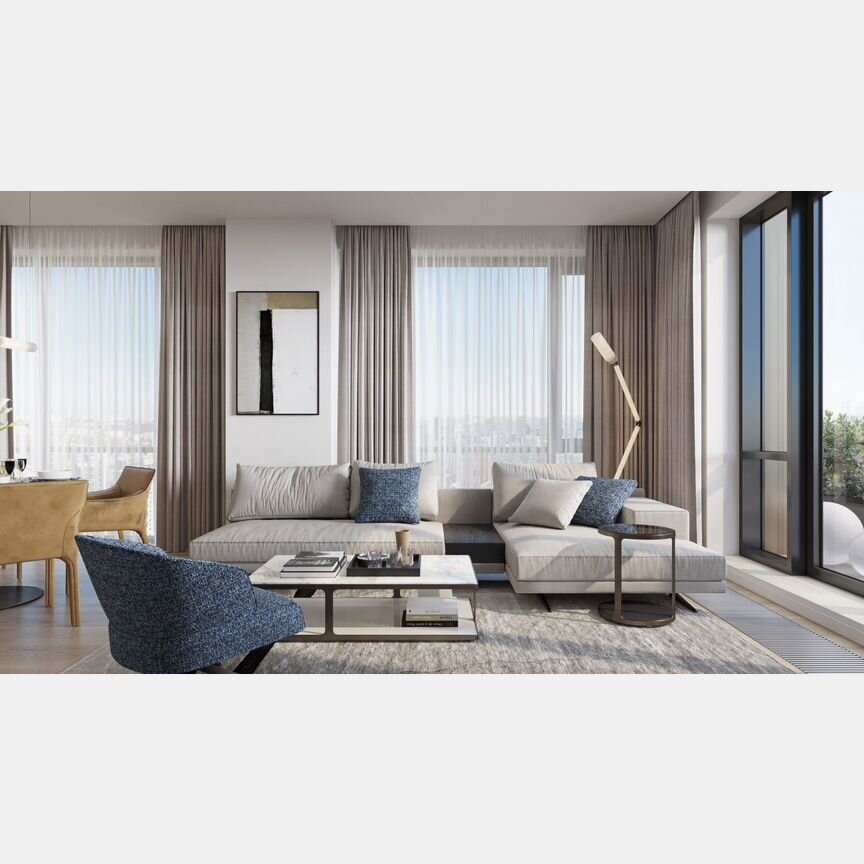 3-к. квартира, 115,6 м², 2/9 эт.