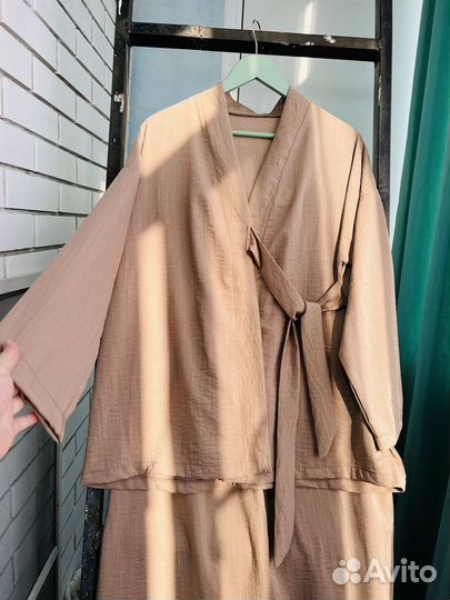 Костюм кимоно с юбкой