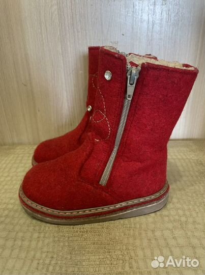 Валенки/ботинки зимние на девочку, 26 размер