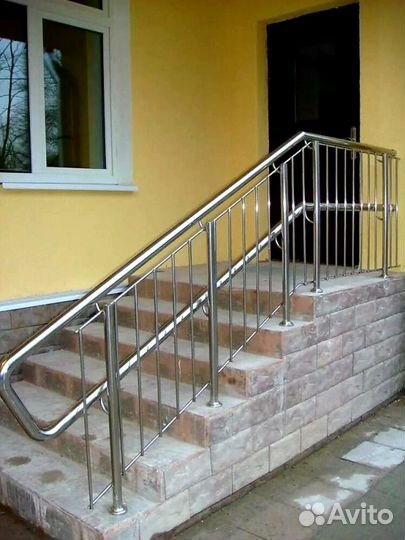 Перила с поручнем пвх