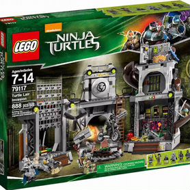 Lego Turtles 79117 Вторжение в логово черепашек