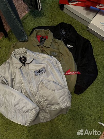 Бомбер alpha industries cwu 45
