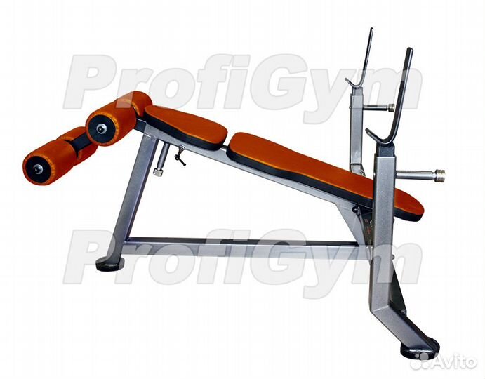 Скамья для жима лежа с обратным наклоном