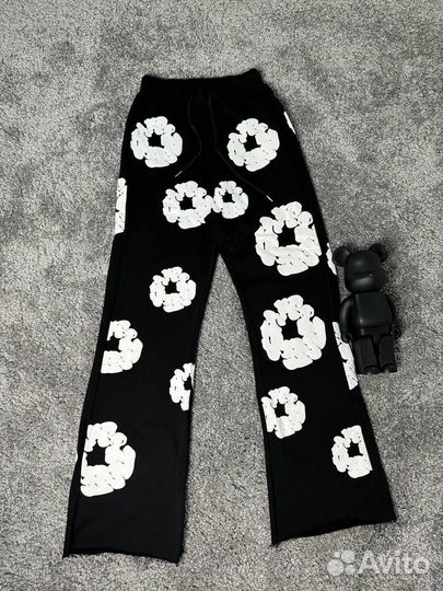 Штаны denim tears черные