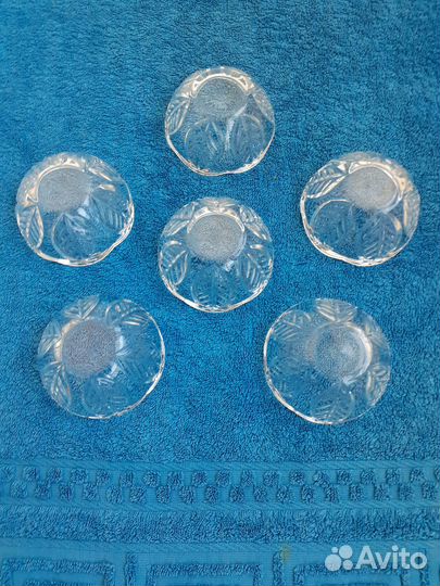 Вазочки хрустальные для варенья СССР