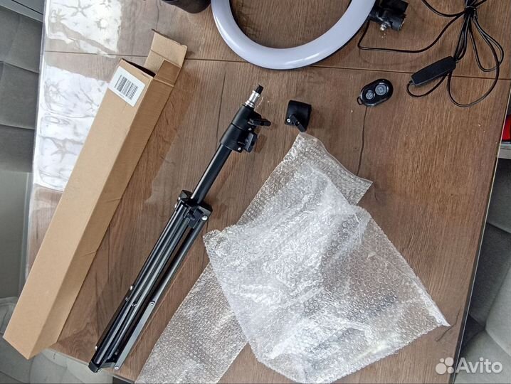 Кольцевая лампа (26 см) +штатив