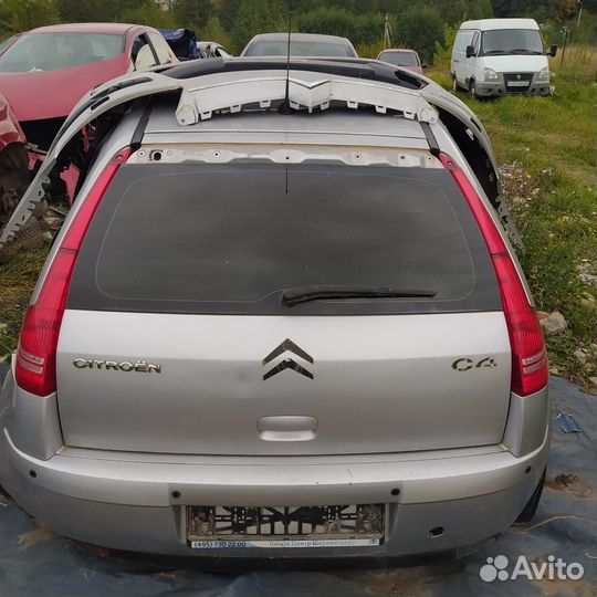 Крышка багажника ситроен с4 серая