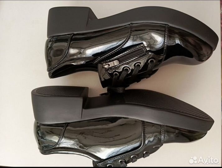 Ботинки дерби мужские