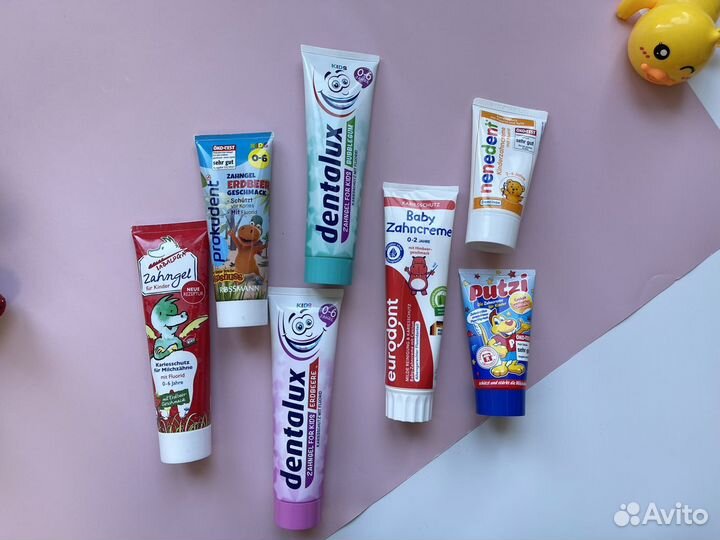Детская зубная паста Германия