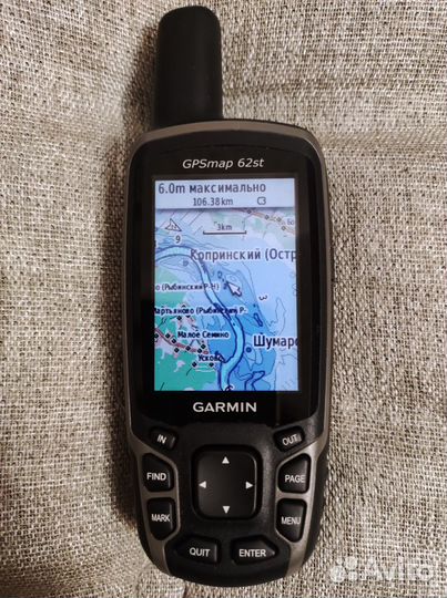 Garmin gpsmap 62st
