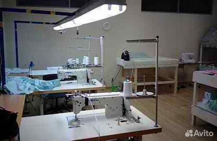 Швейный цех в промзоне рядом с метро