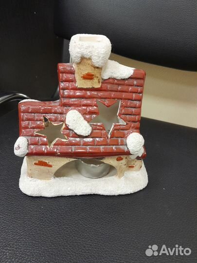 Новогодний домик с подсветкой