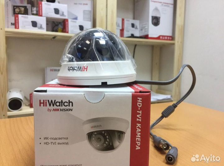 Камера видеонаблюдения купольная