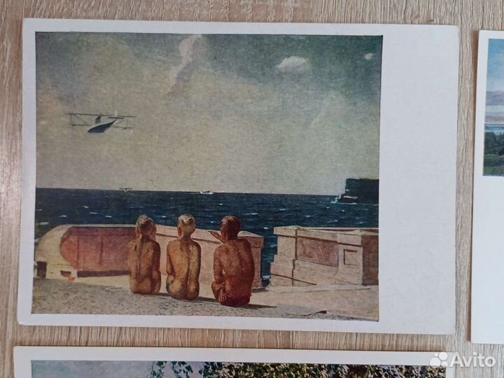 31 открытка соцреализм 1950е-1980е