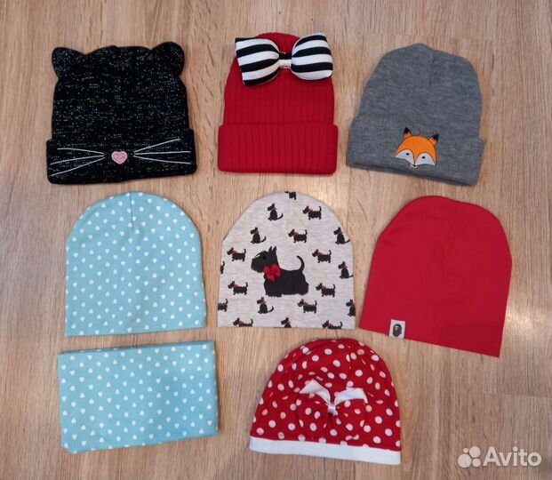 Шапка для девочки на 1-2 года