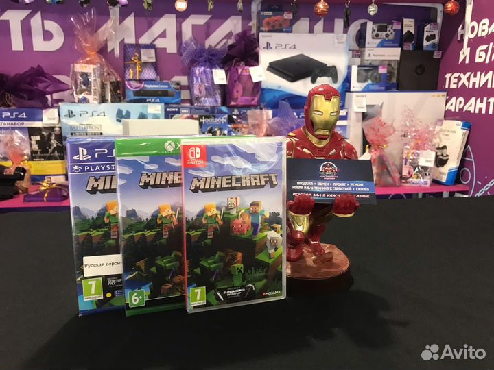 Minecraft PS4\One\Switch (Новый)