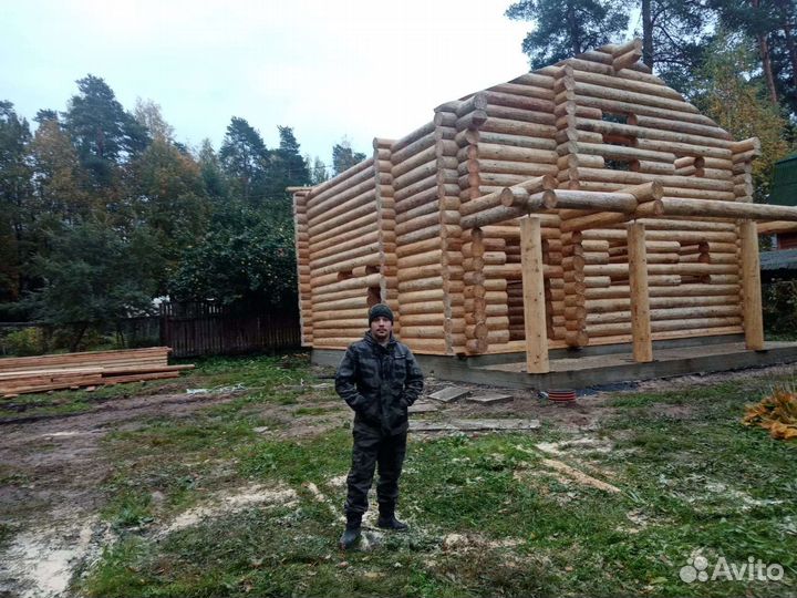 Изготовление срубов