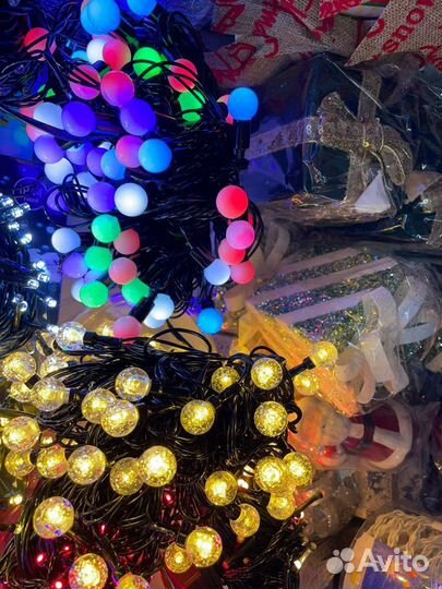 Гирлянды прожектора