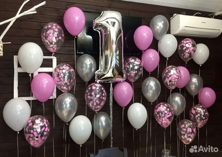 Оформление воздушными шарами