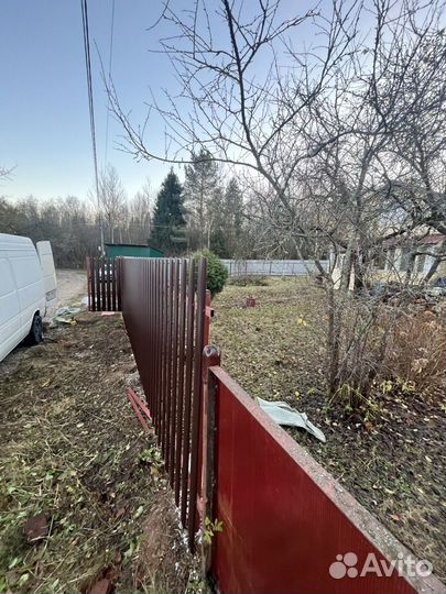 Установка заборов Любой сложности