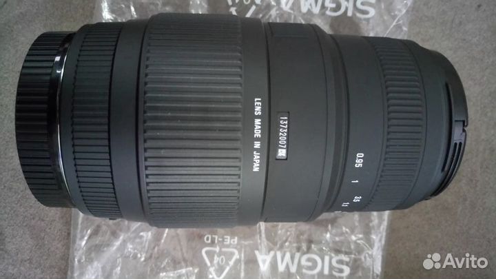 Объектив sigma 70-300 F4-5,6 DG makro