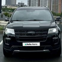 Ford Explorer 3.5 AT, 2018, 73 129 км, с пробегом, цена 3 330 000 руб.