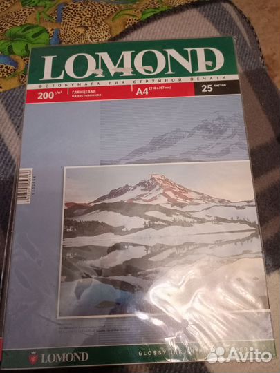 Фотобумага Ломонд А 4