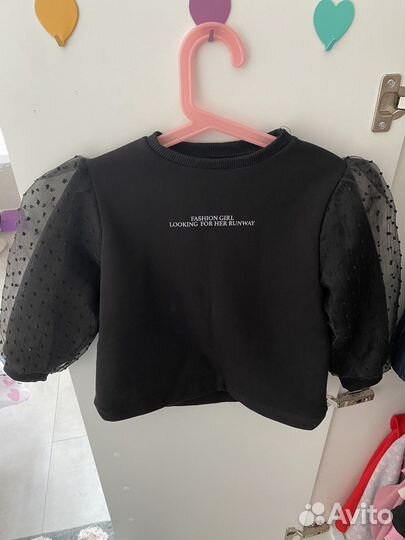 Кофта, свитшот для девочки zara 116 размер