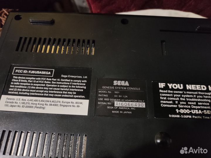 Sega Genesis оригинал