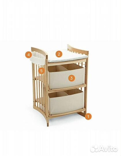 Stokke пеленальный стол