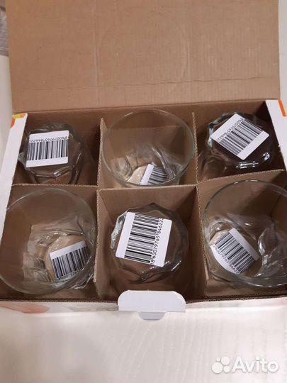 Стаканы, фужеры