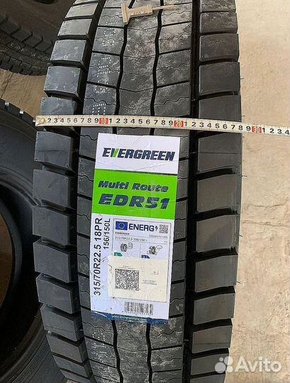 Шины Evergreen EDR51 315/70 R22,5, artp: 500