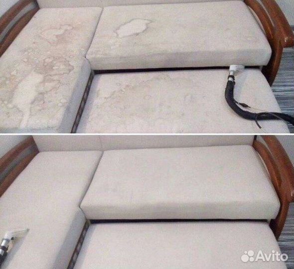 Эко-Чистка мягкой мебели на дому, диванов матрасов