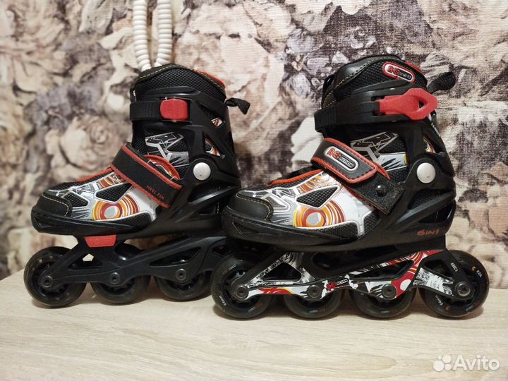 Раздвижные роликовые коньки RE:action