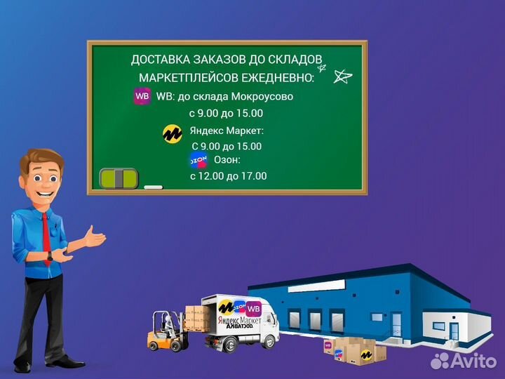 Фулфилмент для маркетплейсов/ упаковка/ доставка