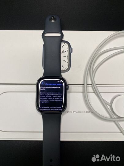 Часы Apple Watch 7 45 mm Nike