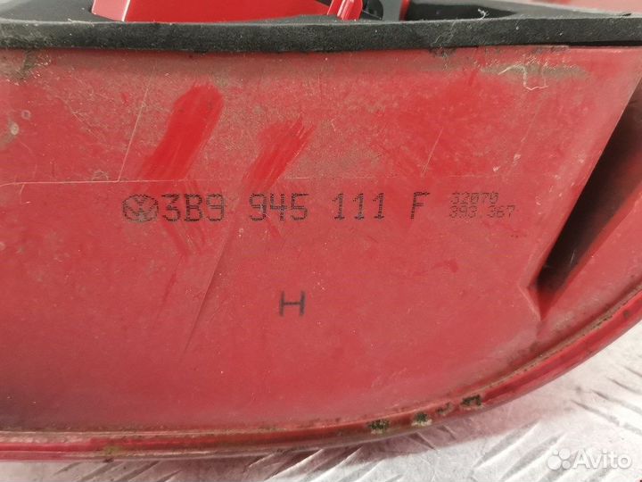 Фонарь задний левый для Volkswagen Passat 5