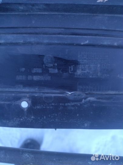 Спойлер переднего бампера