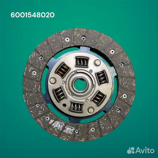 Диск сцепления на 1,6 Valeo Логан