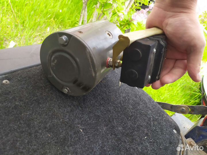 Двигатель для лебедки 24 v + соленоид