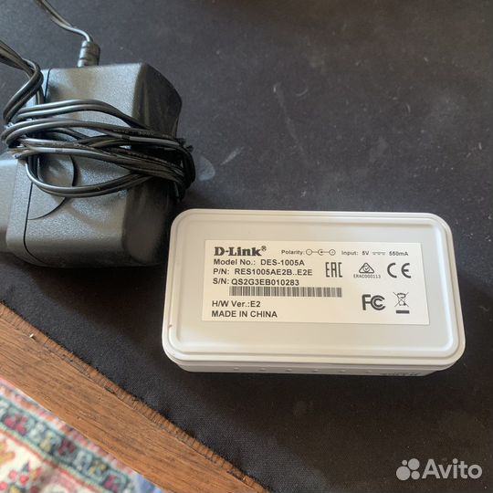 Коммутатор D-Link DES-1005a и тд