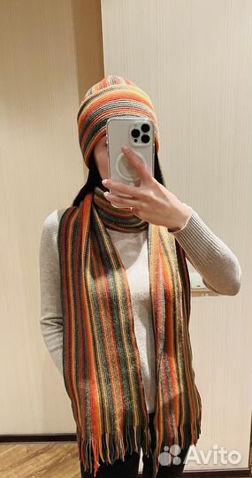 Комплект шапка, шарф