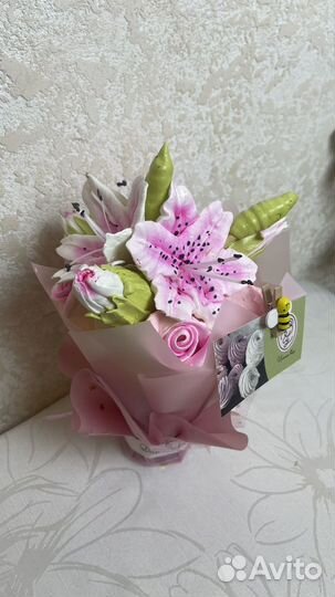 Сладкие букеты из зефира