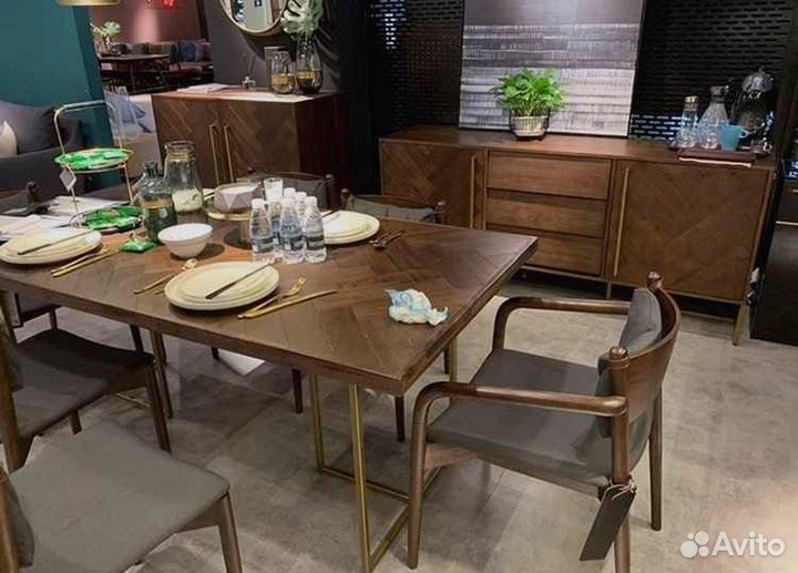 Обеденный стол из массива / стол из дерева