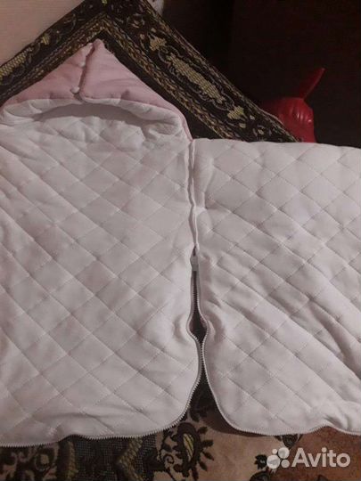 Зимний конверт для девочки